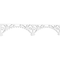 Ekena Millwork Genova Architectural Grade PVC Running Trim, 6"H x 5/8"P x 48"L RUNP06X0625X48GEN - alternate 1